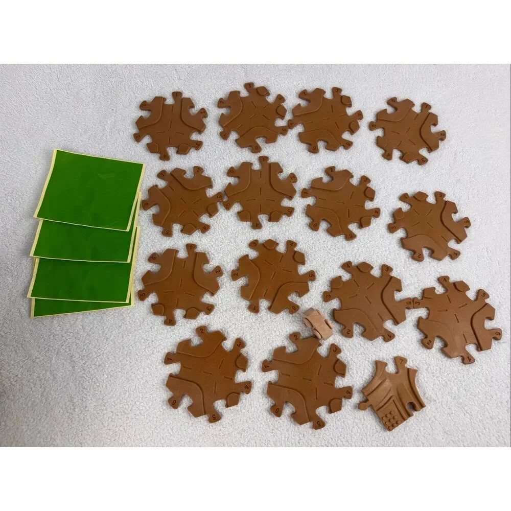 Tobo Track 15 Piece For Cars Trains Eco Friendly Toy New - Open Box
